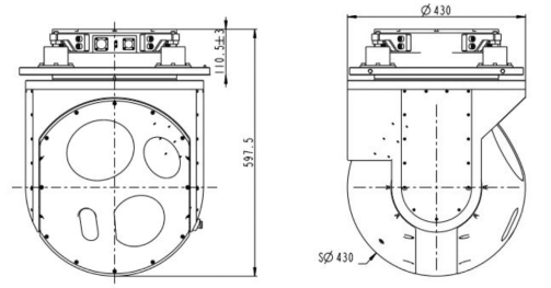 S430FA光電吊艙 S430FA光電吊艙